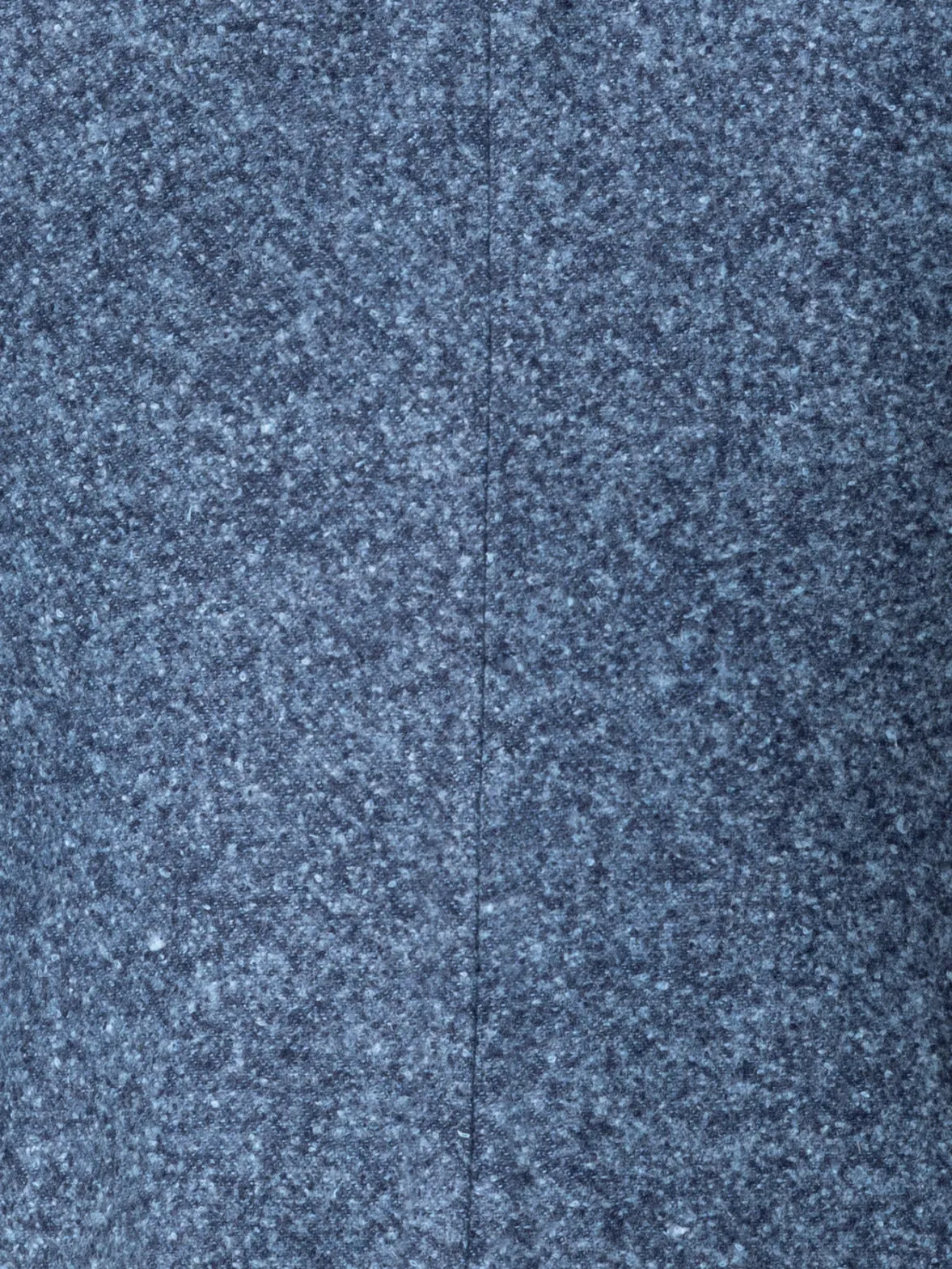 Long Tweed Flannel Jacket in Cashmere Linen